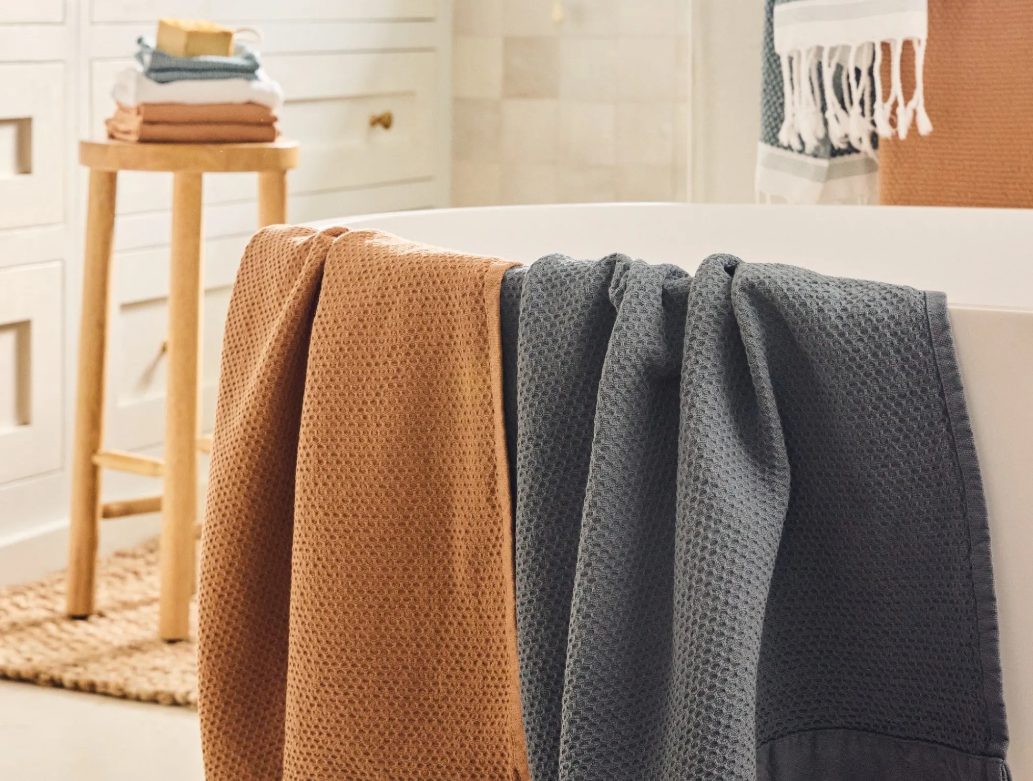 Coyuchi Adriatic Organic Towels - Set of 6< Bath Towels