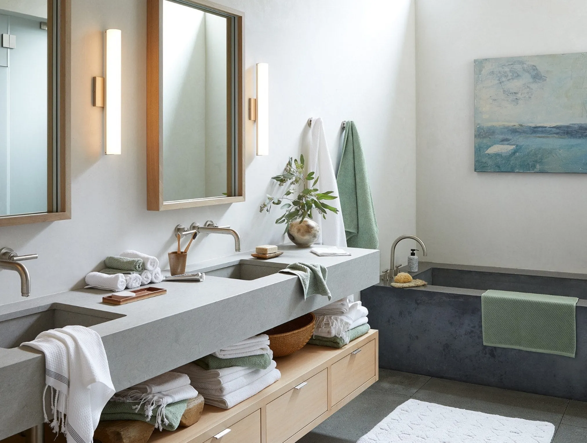 Coyuchi Air Weight® Organic Towels< Bath Towels
