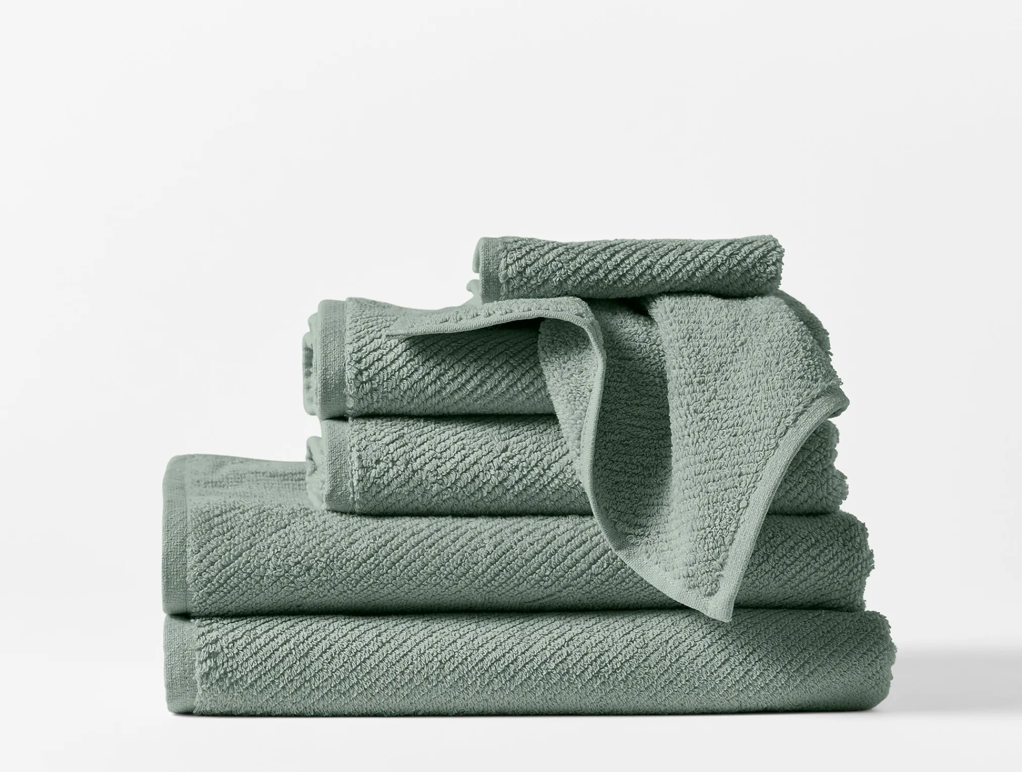 Coyuchi Air Weight® Organic Towels - Set of 6< Bath Towels