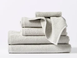 Coyuchi Air Weight® Organic Towels - Set of 6< Bath Towels