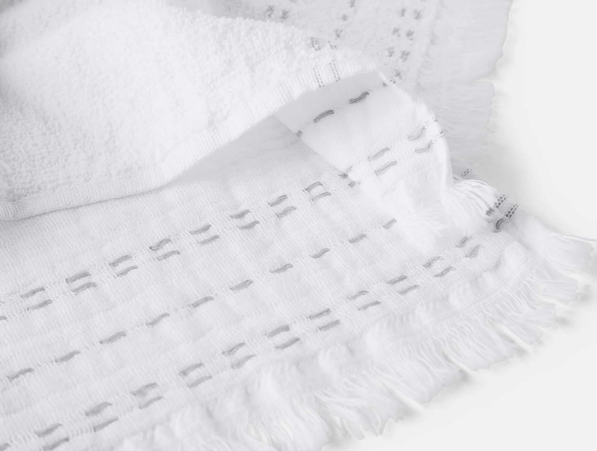 Coyuchi Alder Organic Hand Towel, Set of 2< Kitchen