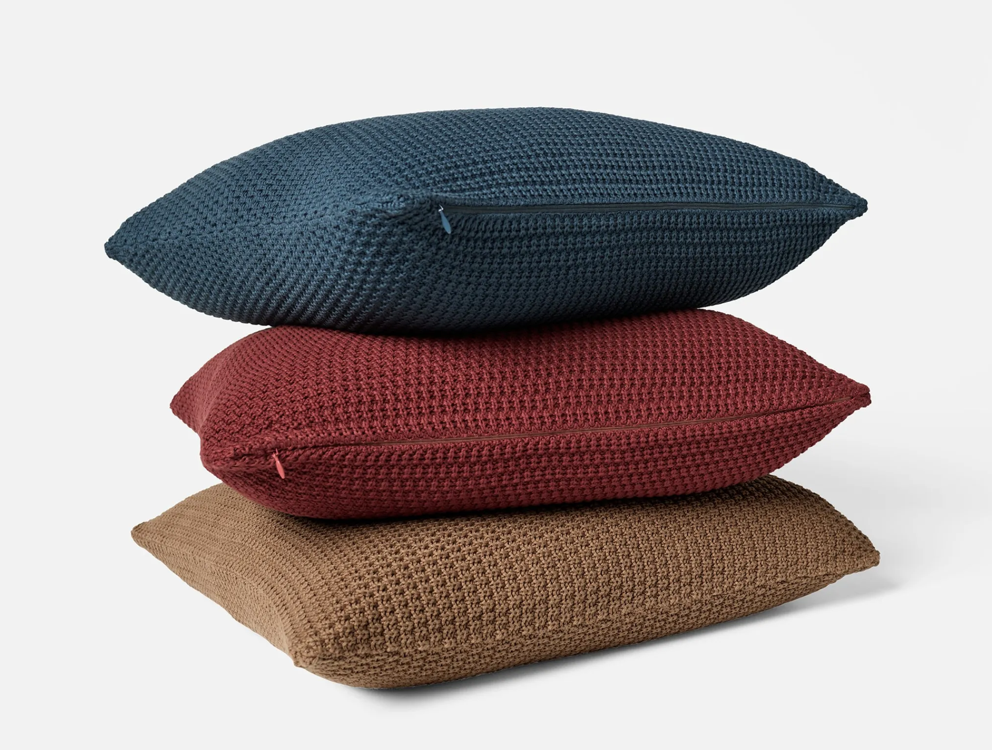 Coyuchi Avalon Organic Knit Decorative Pillow Cover< Decorative Pillows