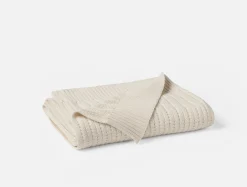 Coyuchi Casa Loma Organic Knit Throw< Throws