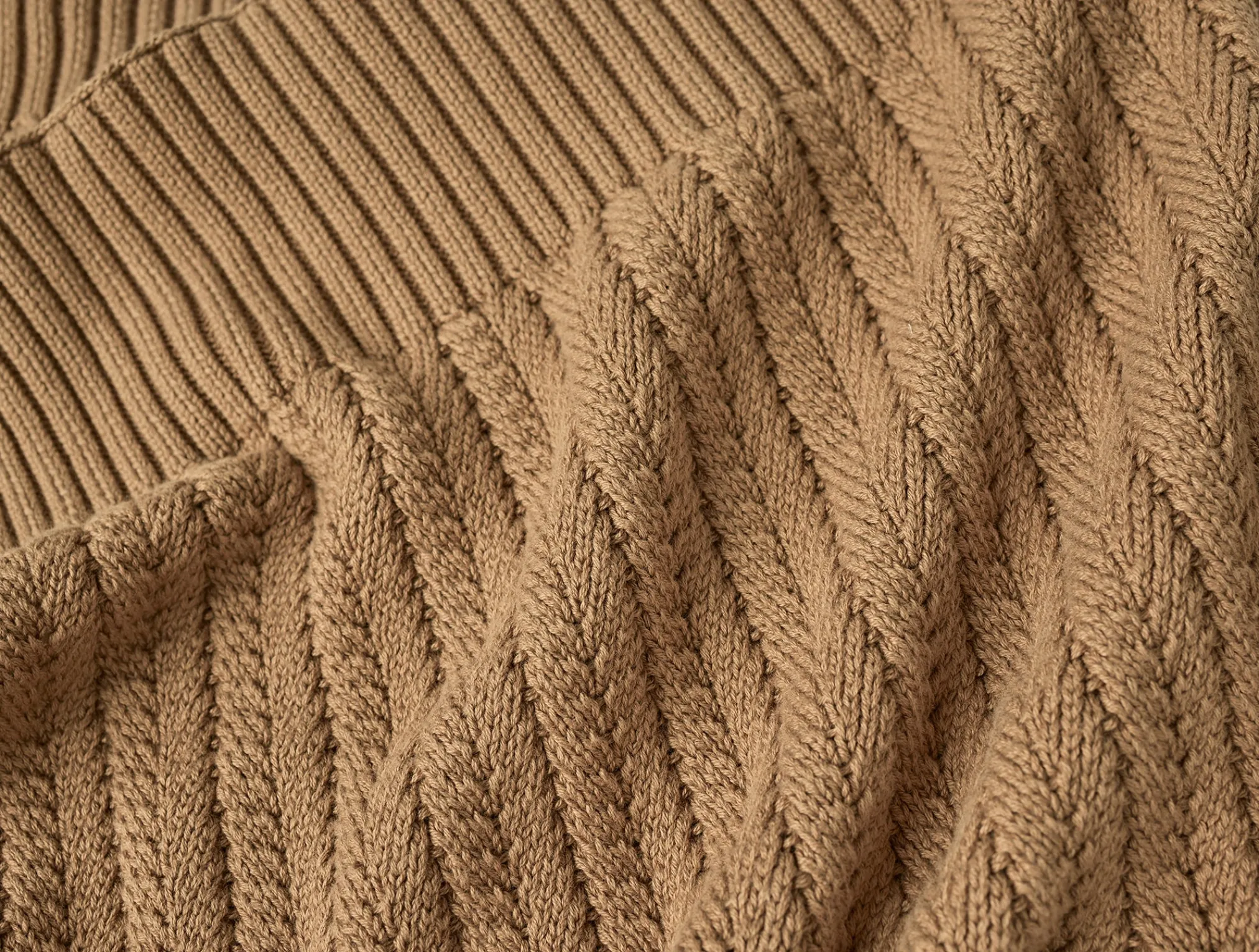 Coyuchi Casa Loma Organic Knit Throw< Throws
