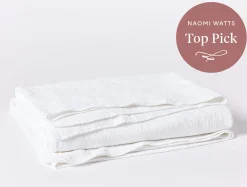 Coyuchi Cascade Organic Matelasse Blanket< Bed Blankets