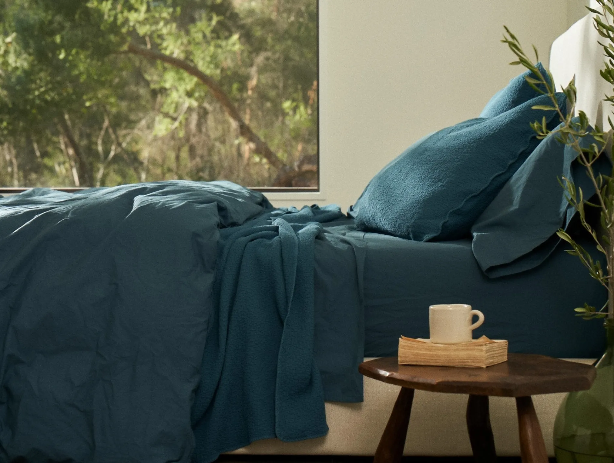 Coyuchi Cascade Organic Matelasse Sham< Pillow Shams