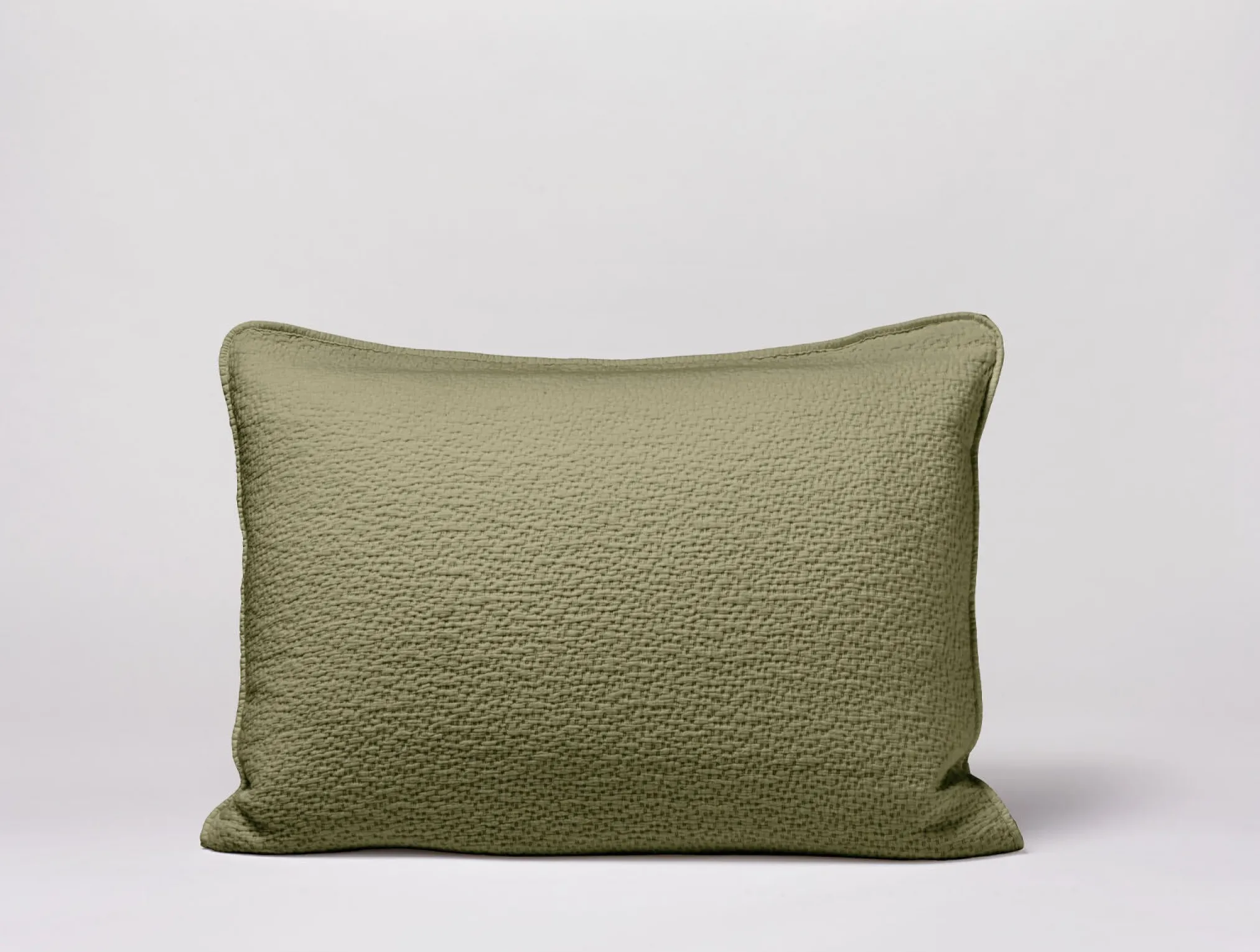 Coyuchi Cascade Organic Matelasse Sham< Pillow Shams