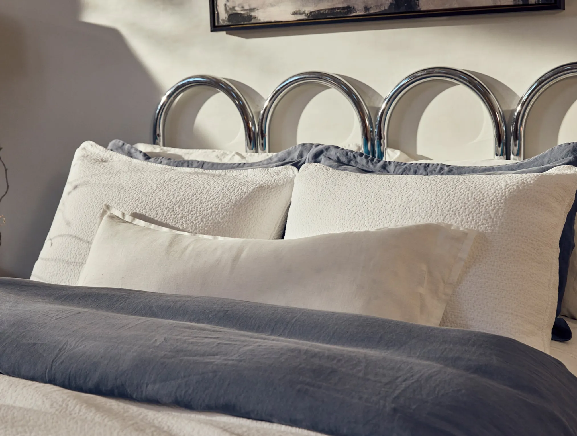 Coyuchi Cascade Organic Matelasse Sham< Pillow Shams