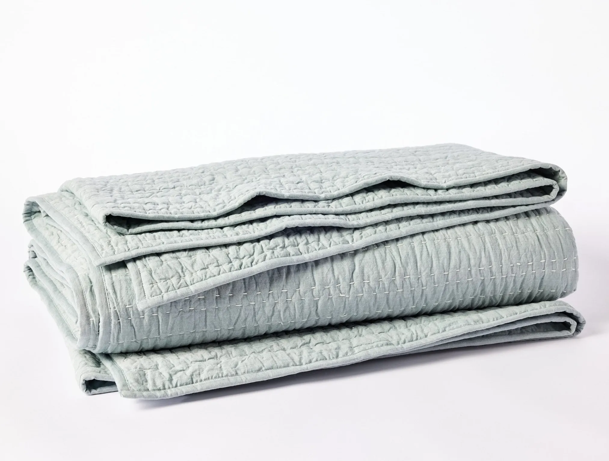 Coyuchi Channel Handstitched Organic Throw< Throws