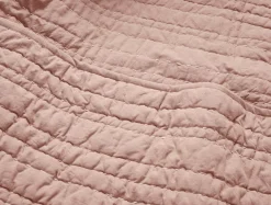 Coyuchi Channel Handstitched Organic Quilt< Quilts + Comforters