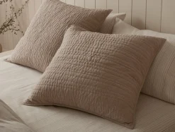 Coyuchi Channel Handstitched Organic Sham< Pillow Shams