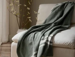 Coyuchi Cirrus Supersoft Organic Cotton Throw< Throws