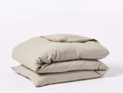 Coyuchi Cloud Brushed™ Organic Flannel Duvet Cover< Duvet Covers + Sets