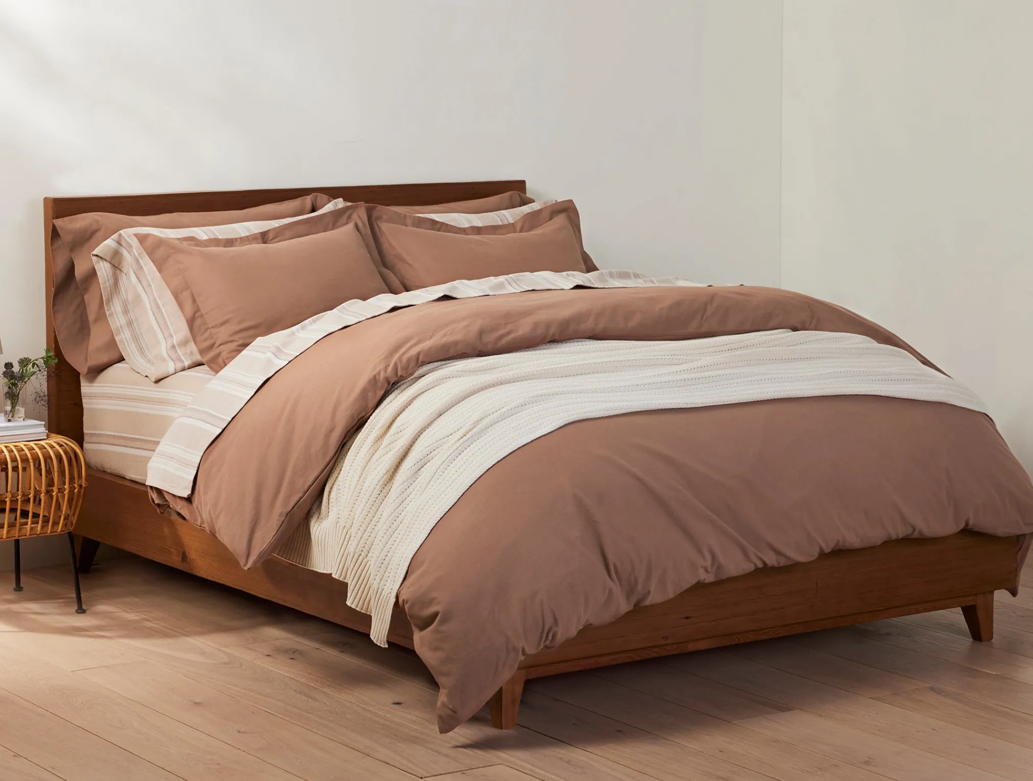 Coyuchi Cloud Brushed™ Organic Flannel Duvet Cover< Duvet Covers + Sets