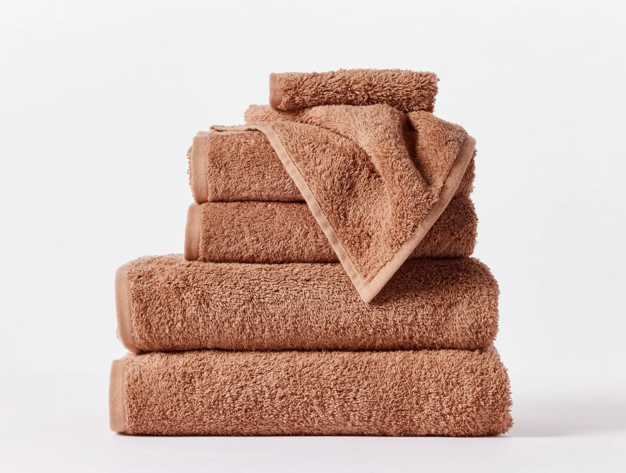 Coyuchi Cloud Loom™ Organic Complete Bath Bundle< Bath Towels