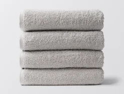 Coyuchi Cloud Loom™ Organic Towels - Set of 4< Bath Towels