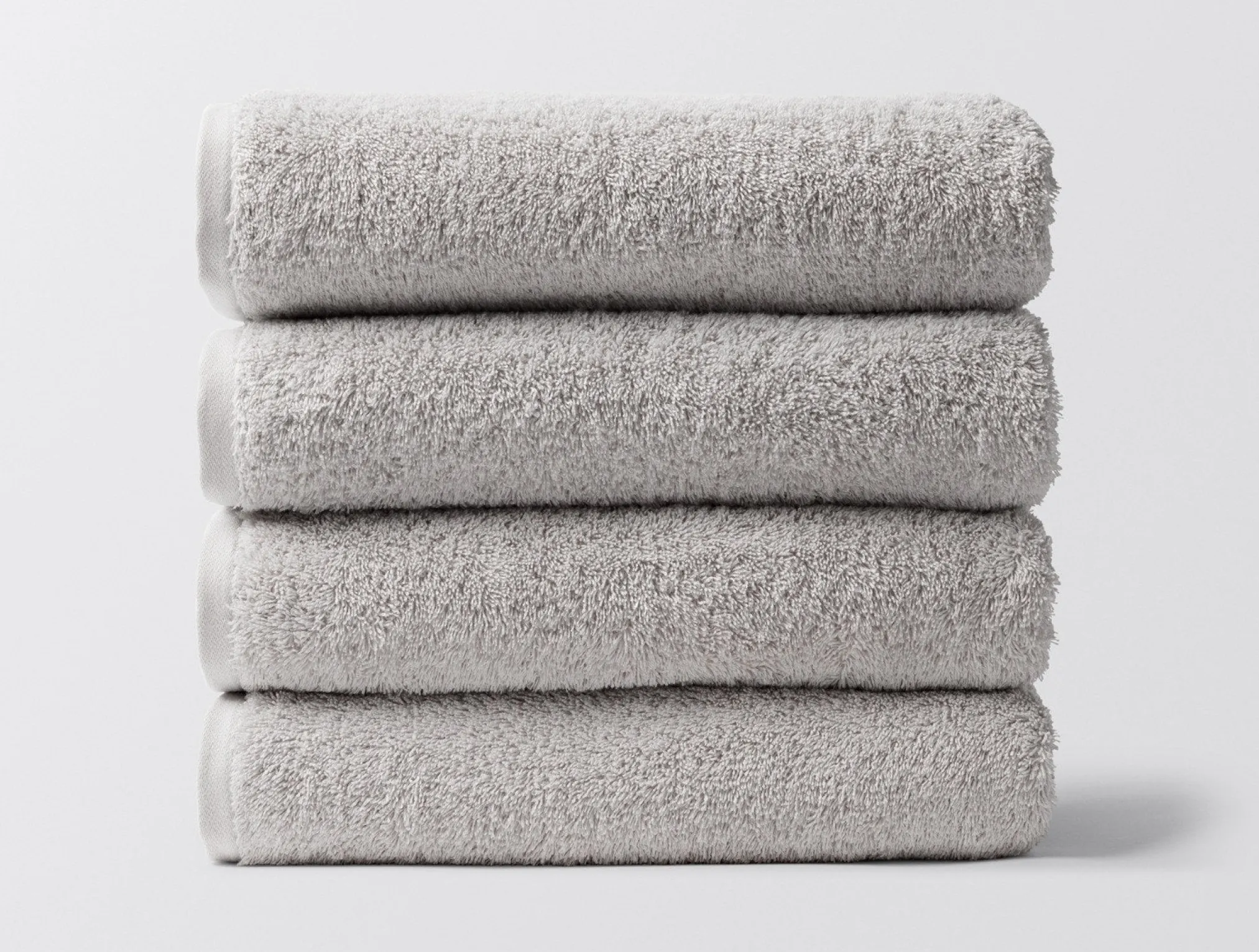 Coyuchi Cloud Loom™ Organic Towels - Set of 4< Bath Towels