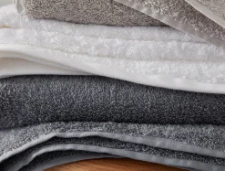 Coyuchi Cloud Loom™ Organic Towels - Set of 4< Bath Towels