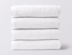 Coyuchi Cloud Loom™ Organic Towels - Set of 4< Bath Towels