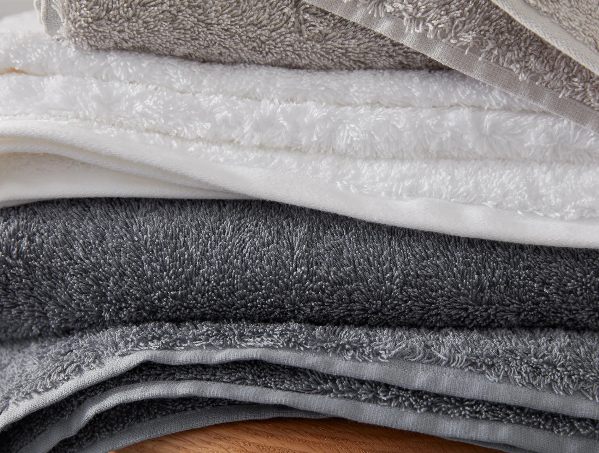 Coyuchi Cloud Loom™ Organic Towels - Set of 6< Bath Towels