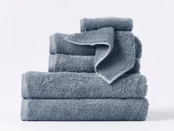 Coyuchi Cloud Loom™ Organic Towels - Set of 6< Bath Towels