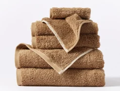 Coyuchi Cloud Loom™ Organic Towels - Set of 6< Bath Towels