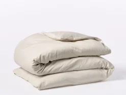 Coyuchi Cloud Soft Organic Sateen Duvet Set< Duvet Covers + Sets