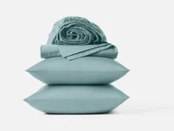 Coyuchi Cloud Soft Organic Sateen Deluxe Bed Bundle< Sateen