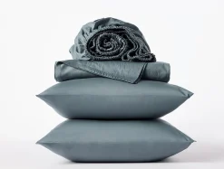 Coyuchi Cloud Soft Organic Sateen Deluxe Bed Bundle< Sateen