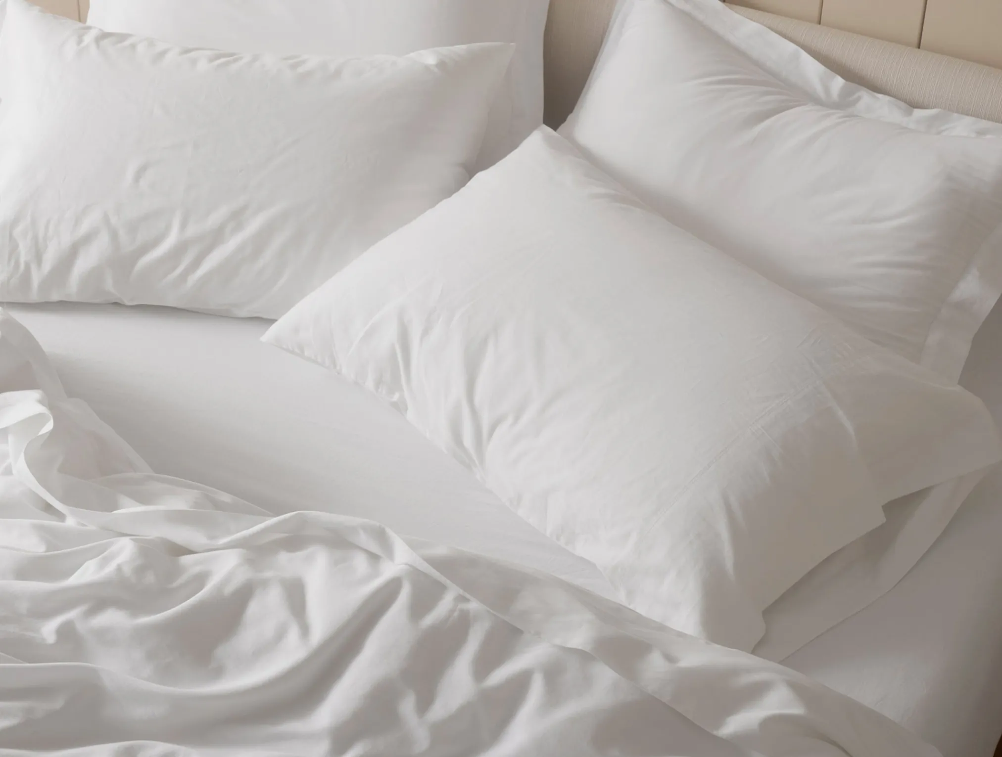 Coyuchi Cloud Soft Organic Sateen Sham< Pillow Shams