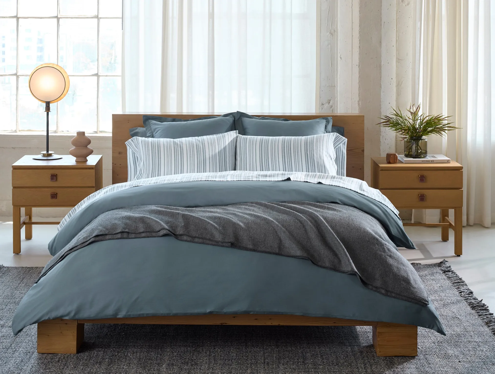 Coyuchi Cloud Soft Organic Sateen Duvet Cover< Duvet Covers + Sets