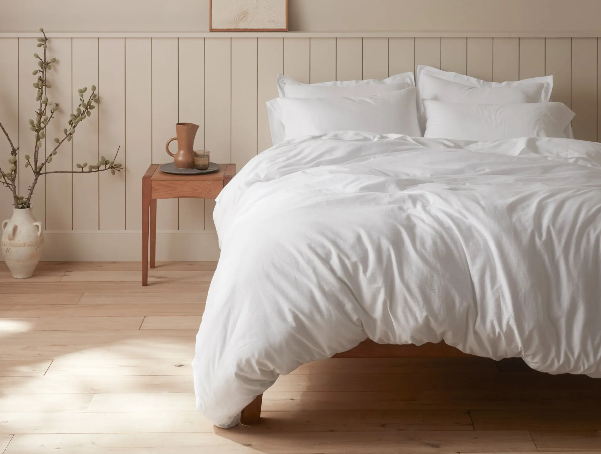 Coyuchi Cloud Soft Organic Sateen Duvet Cover< Duvet Covers + Sets