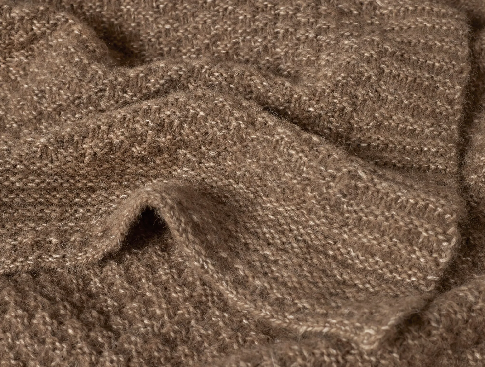 Coyuchi Cordillera Alpaca Cotton Knit Throw< Throws