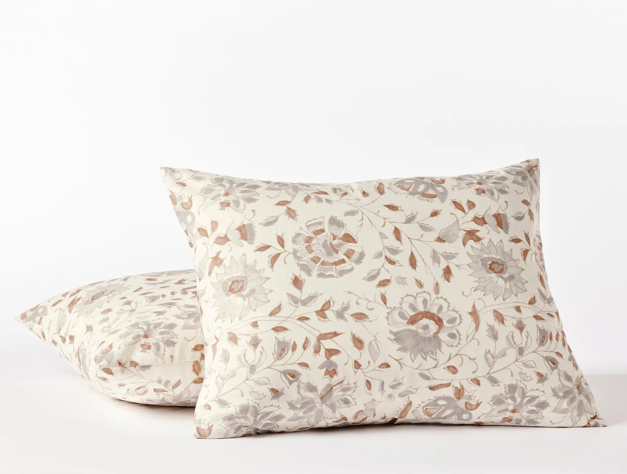 Coyuchi + Rejuvenation Flora Organic Print Sham< Pillow Shams