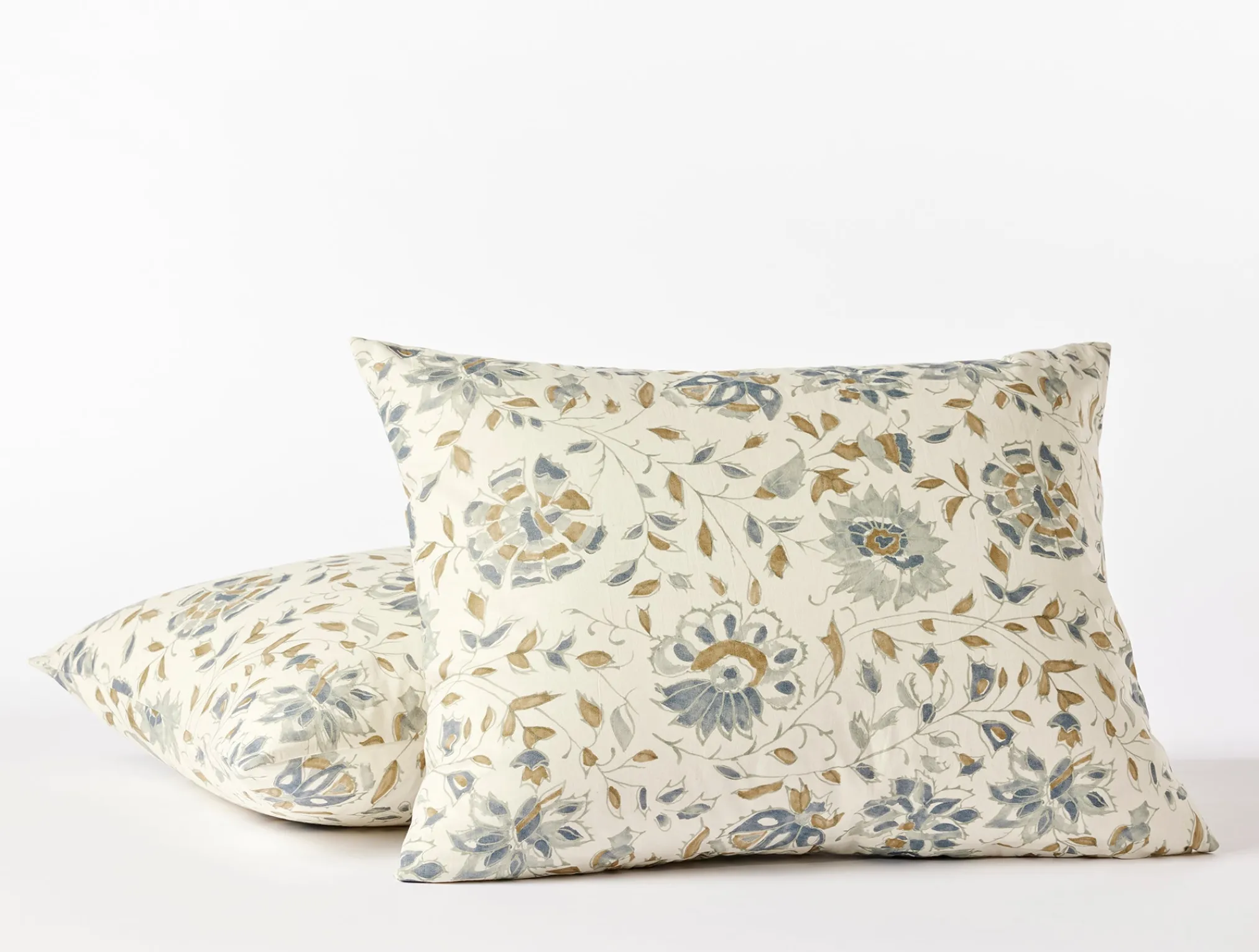 Coyuchi + Rejuvenation Flora Organic Print Sham< Pillow Shams