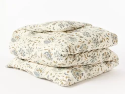 Coyuchi + Rejuvenation Flora Organic Print Duvet Cover< Duvet Covers + Sets