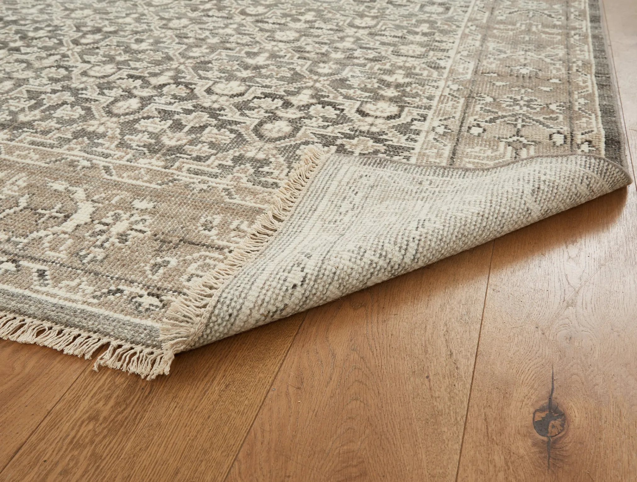 Coyuchi + Rejuvenation Meares Handknotted Wool Rug< Rugs