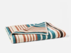 Coyuchi Dawn Stripe Organic Beach Towel< Beach Towels