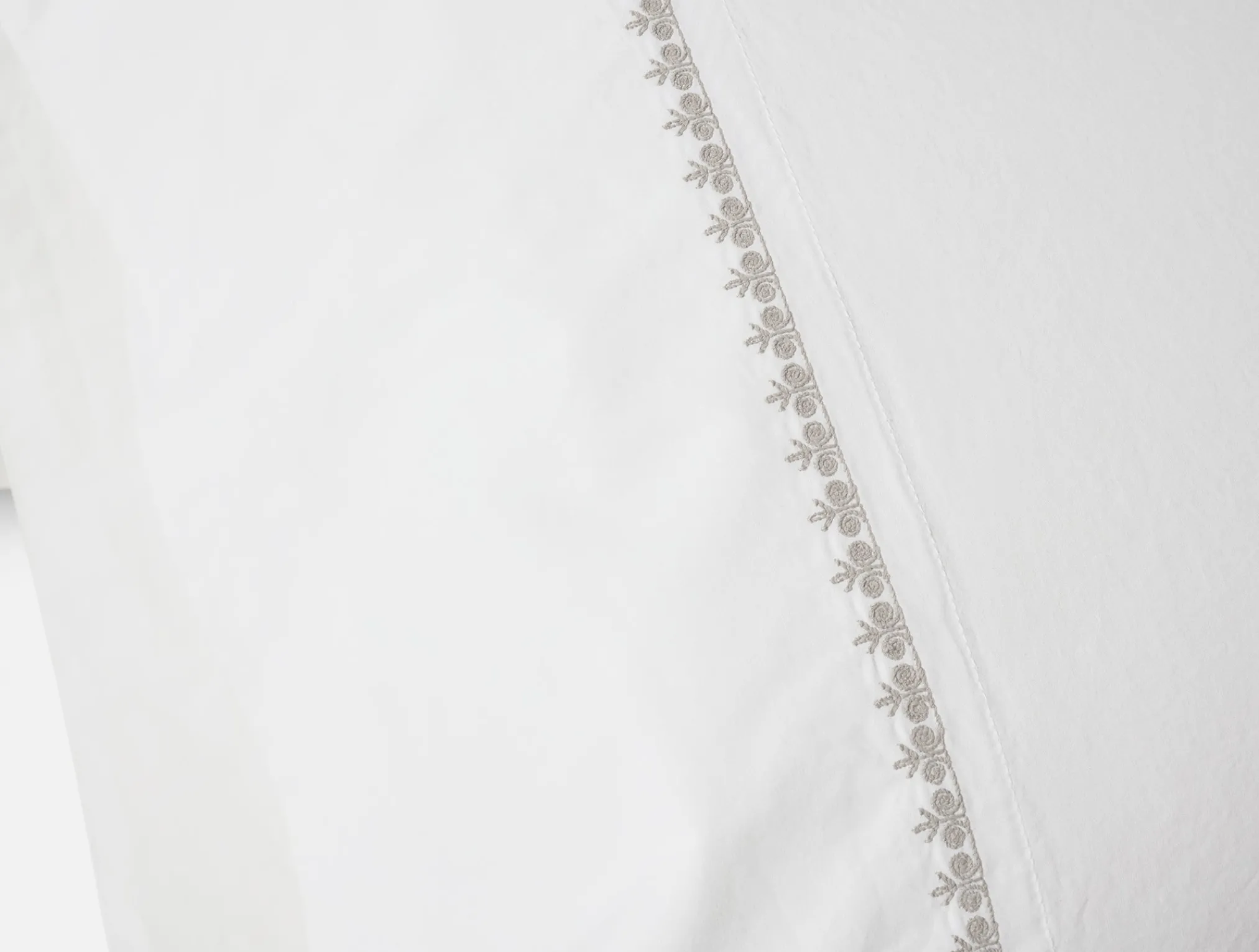 Coyuchi Floret Embroidered Organic Percale Sheet Set< Sheet Sets|Sheet Sets