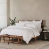 Coyuchi Heirloom Organic Sateen Duvet Set< Duvet Covers + Sets