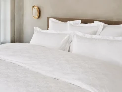 Coyuchi Heirloom Organic Sateen Jacquard Sham< Pillow Shams