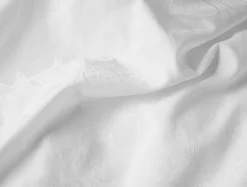 Coyuchi Heritage Organic Percale Jacquard Duvet Cover< Duvet Covers + Sets