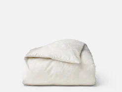 Coyuchi Heritage Organic Percale Jacquard Duvet Cover< Duvet Covers + Sets