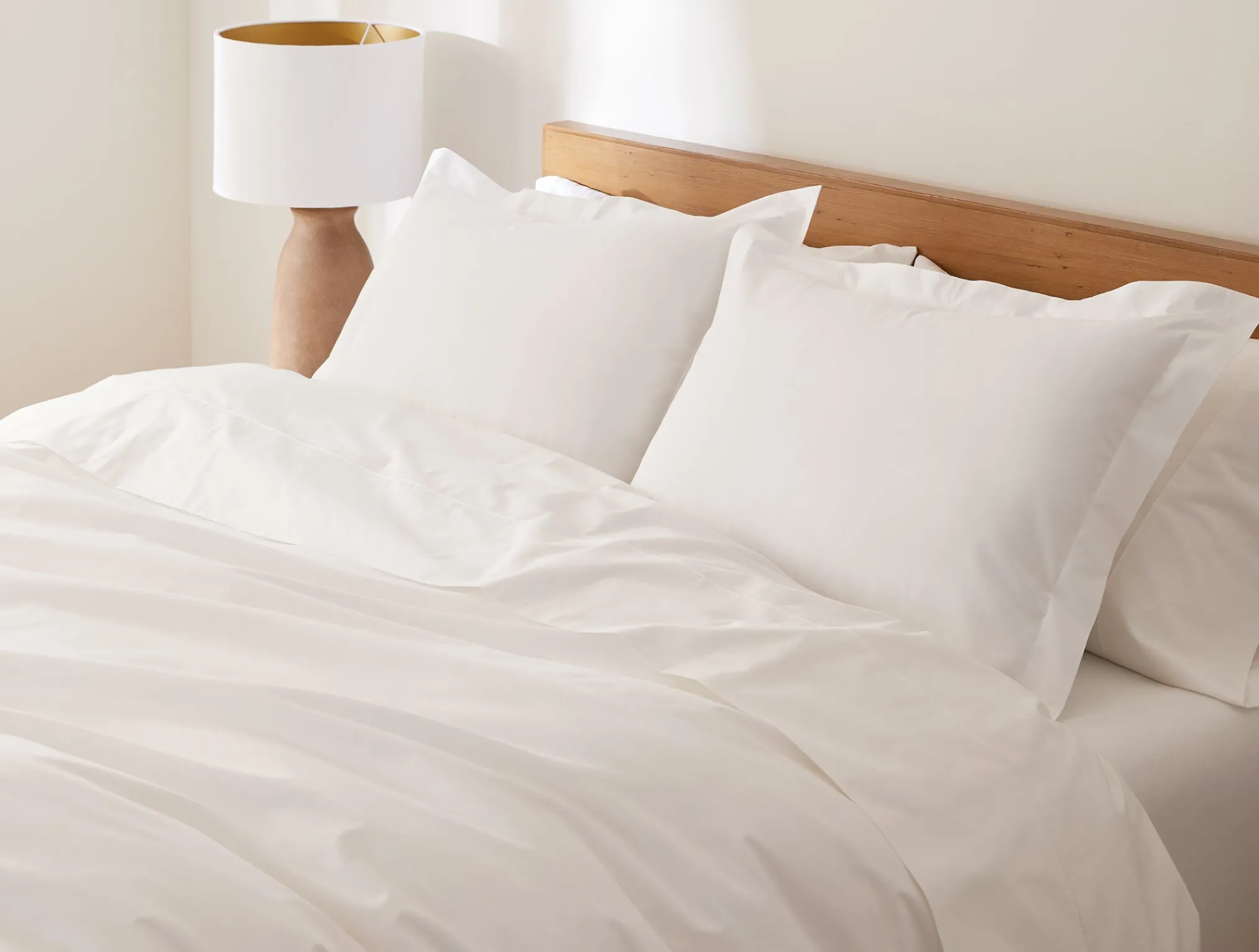 Coyuchi Heritage Organic Percale Sham< Pillow Shams