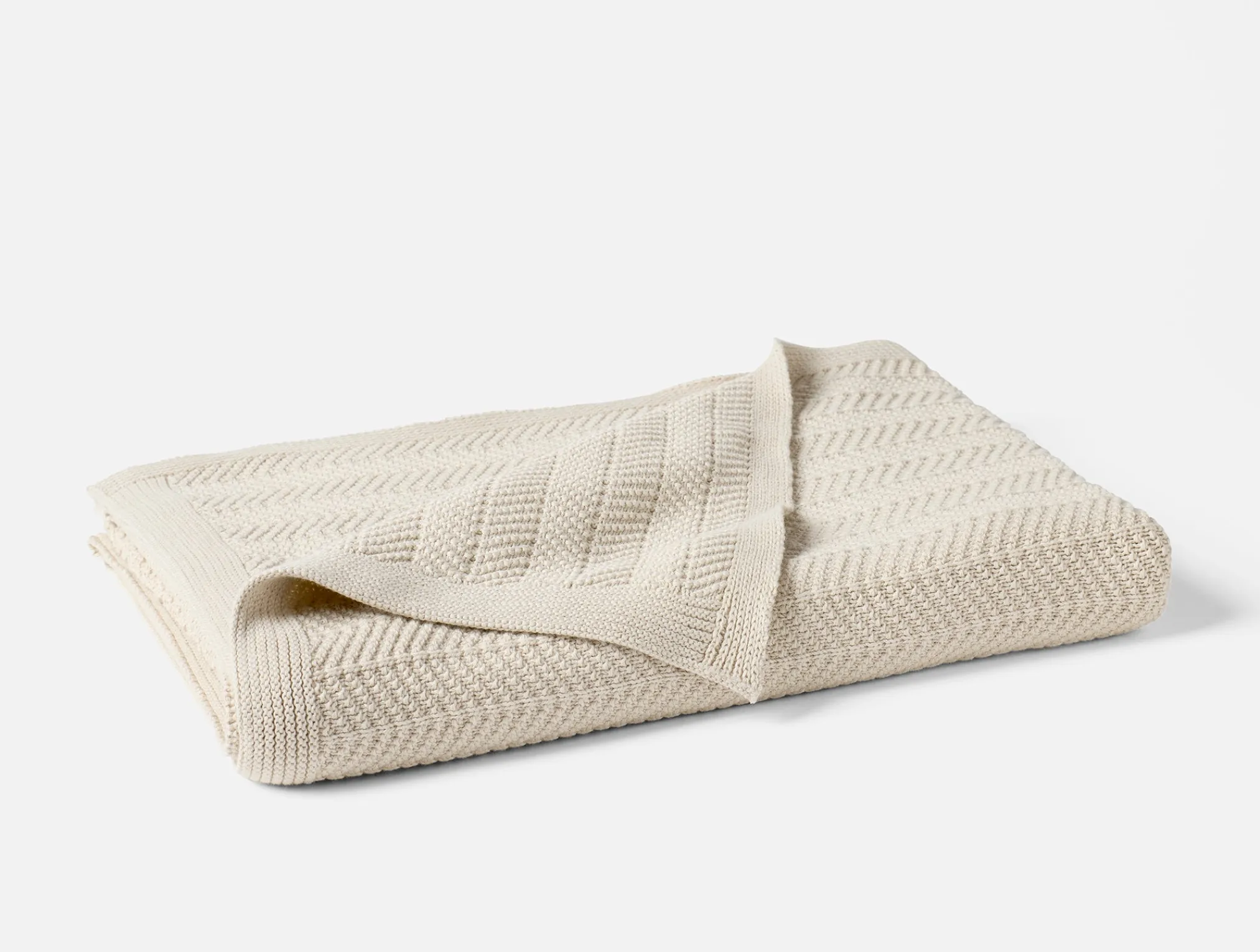 Coyuchi Hermosa Organic Knit Throw< Throws
