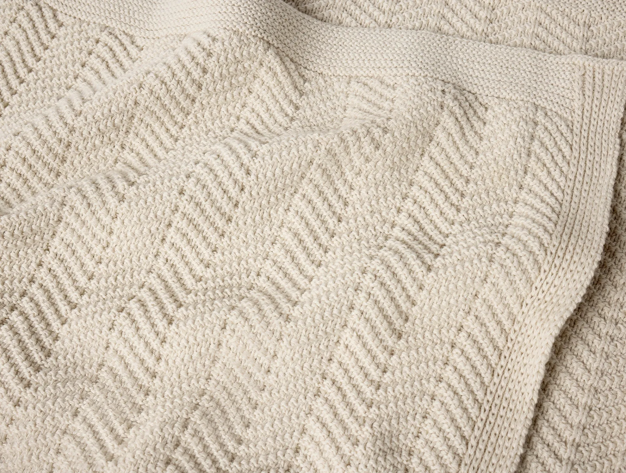 Coyuchi Hermosa Organic Knit Throw< Throws