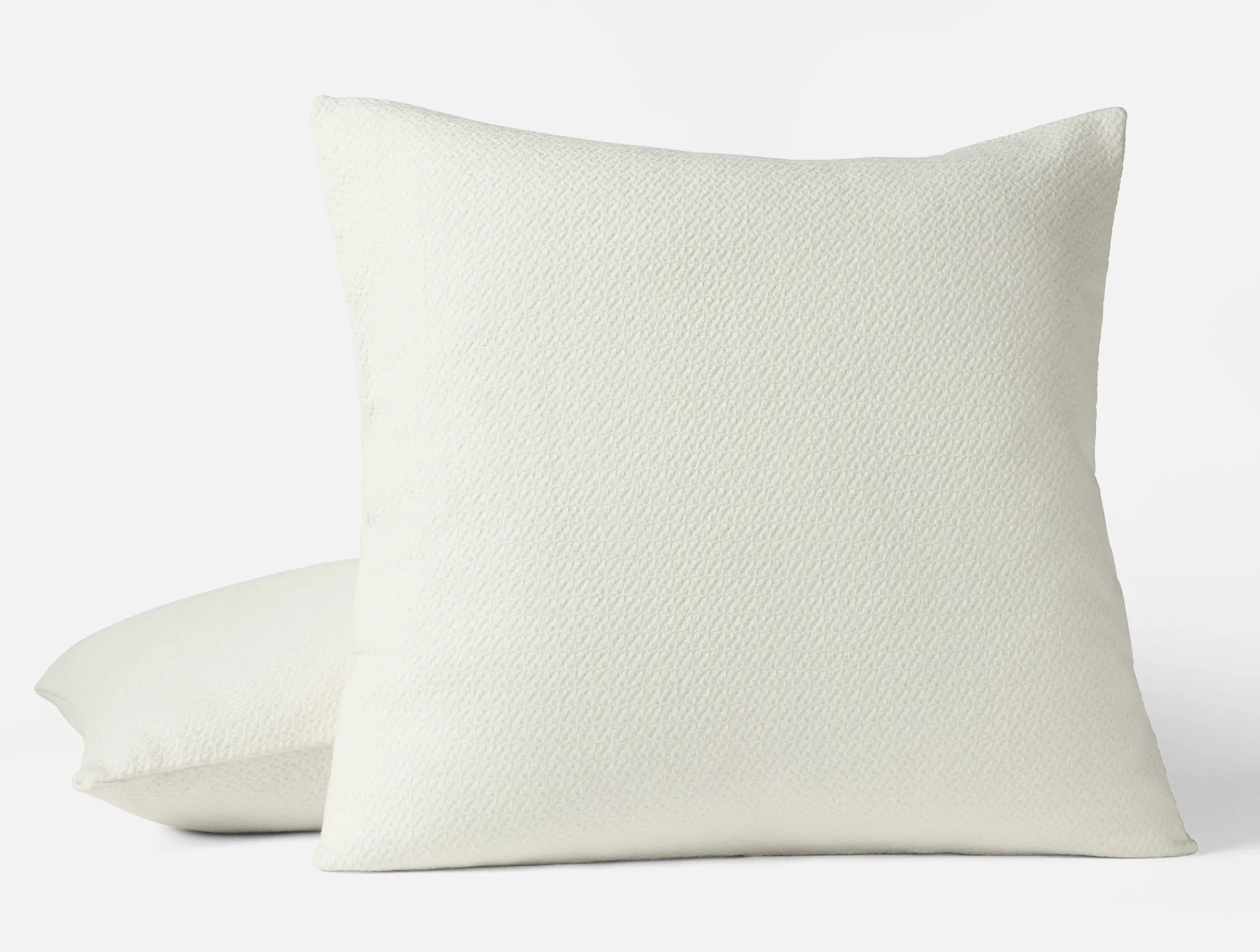 Coyuchi Honeycomb Organic Euro Sham< Pillow Shams