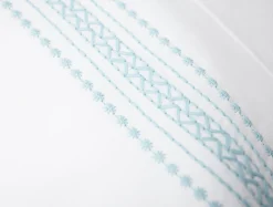 Coyuchi Landscape Embroidered Organic Pillowcases< Pillowcases|Pillowcases