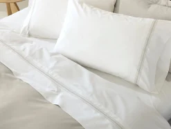 Coyuchi Landscape Embroidered Organic Pillowcases< Pillowcases|Pillowcases