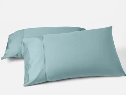 Coyuchi Lattice Organic Percale Pillowcases< Pillowcases|Pillowcases
